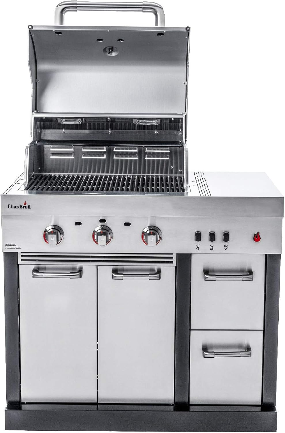 Char-Broil 140906 Modular Outdoor Kitchen, Stainless Steel, Large - Image 3