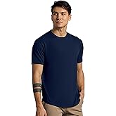 True Classic Mens T-Shirts – Curved Hem Tee Mens, Hipster Shirts for Men, Long Tail T Shirts for Man, Drop Cut Lounge/Sleep