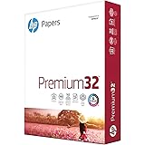 HP Paper Printer | 8.5 x 11 Paper | Premium 32 lb | 1 Ream - 500 Sheets | 100 Bright | Made in USA - FSC Certified | 113100R