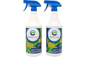 Envirocleanse Hypochlorous Acid Disinfectant, 2 x 32 oz (64 oz Total), Kills 99.9% of Viruses & Bacteria, HOCL