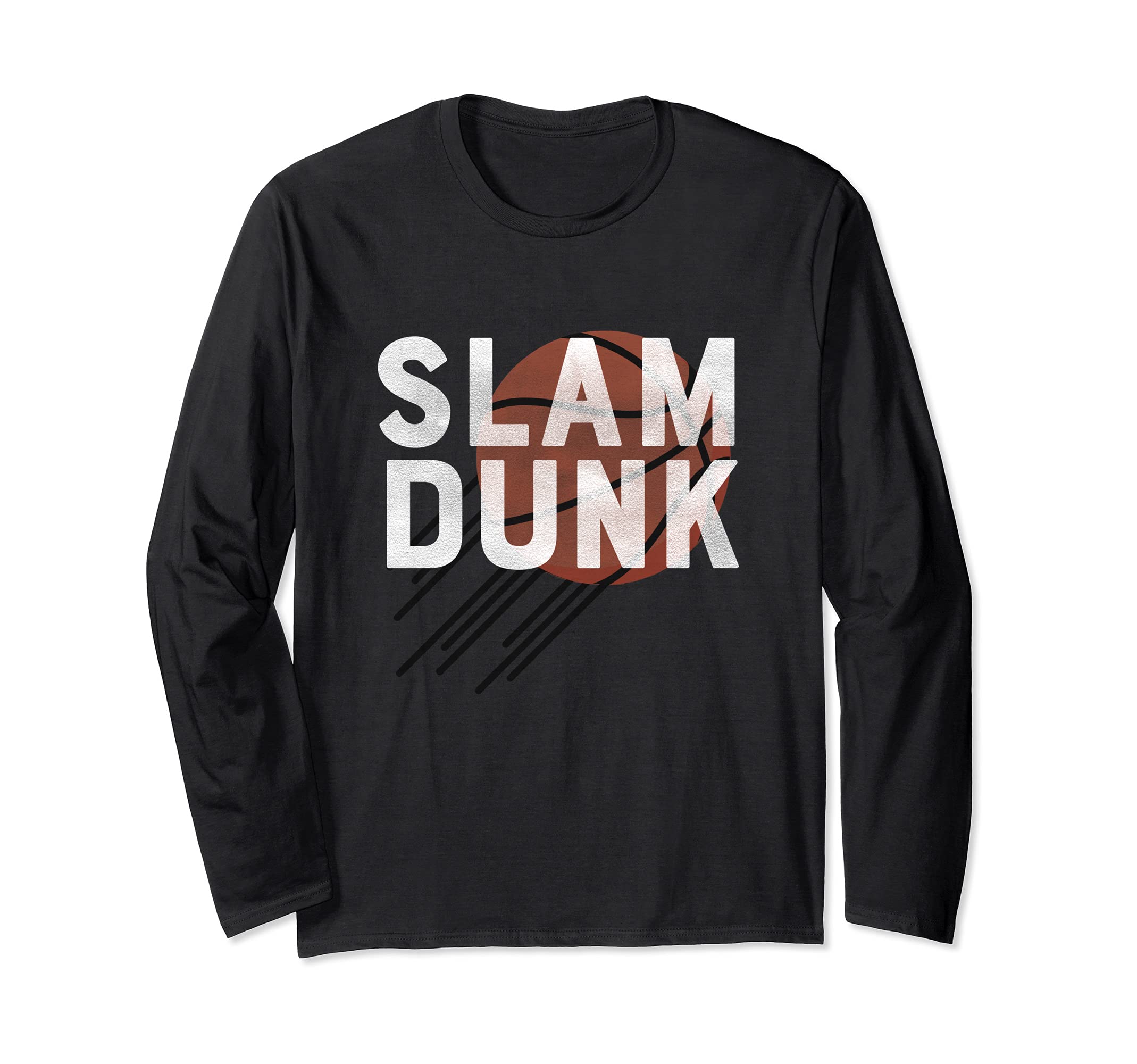 Basketball - Basketball Professional Player - Slam and Dunk Long Sleeve T-Shirt