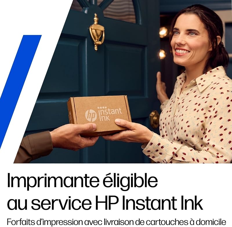 OfficeJet Pro 9132e, 404M5B, Imprimante Multifonction à Jet d'encre A4 Couleur, Recto Verso Automatique, 22 ppm, Wi-FI,6 Mois de Forfait Instant Ink Gratuit, Grise