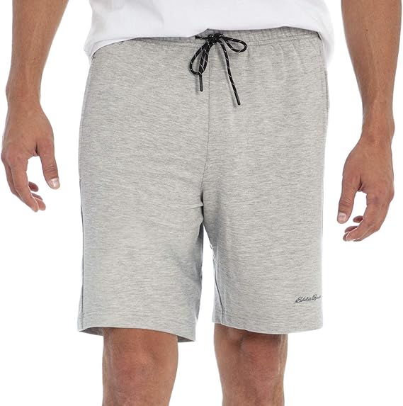 Eddie Bauer Men's Lounge Short (Athletic Heather Grey, XLarge) Amazon