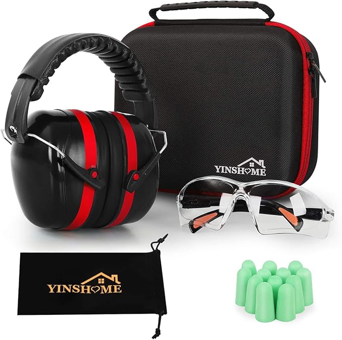 YINSHOME Shooting Ear Protection Earmuffs, Gun Safety