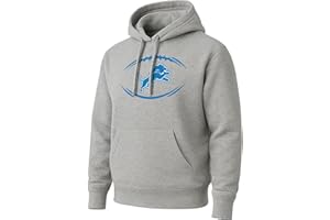 Hybrid Sports NFL - Logo Snap - Officially Licensed Lightweight Pullover Hoodie