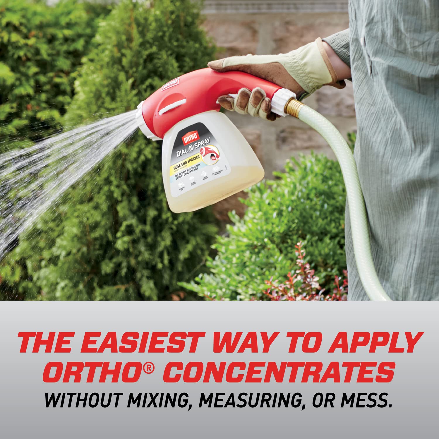 Ortho Dial N Spray HoseEnd Sprayer for Liquid Weed and Insect Killer