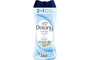 Downy Comfy Cozy In-Wash Laundry Scent Booster Beads, Meadow Rain Scent, Softness and Freshness, 368g