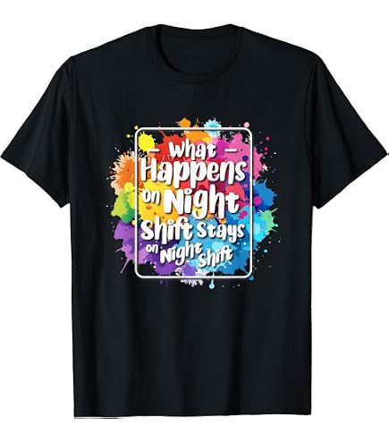 Amazon.com: Welcome to Night Shift Tshirt We're All Mad Here Night