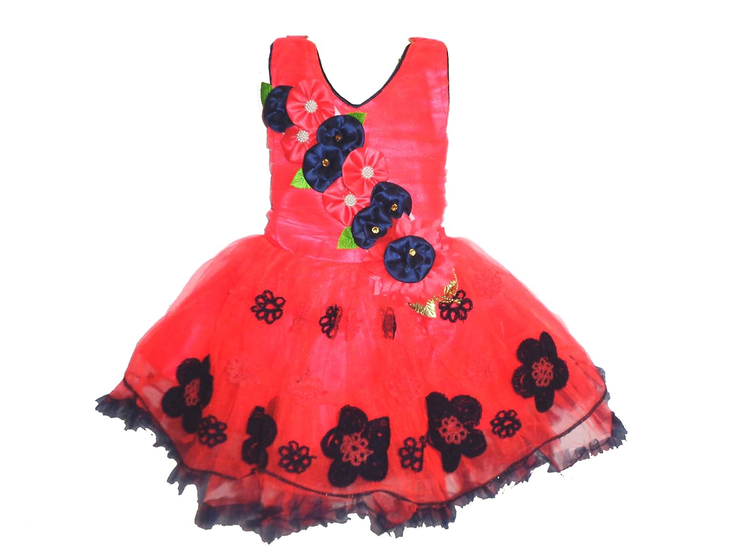 Buy Kids Fashion hub Best Designer Baby Doll Frock Dress Daily casualuse New Born Baby Birthday