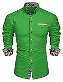 Coofandy Men'/s Fashion Slim Fit Dress Shirt Casual