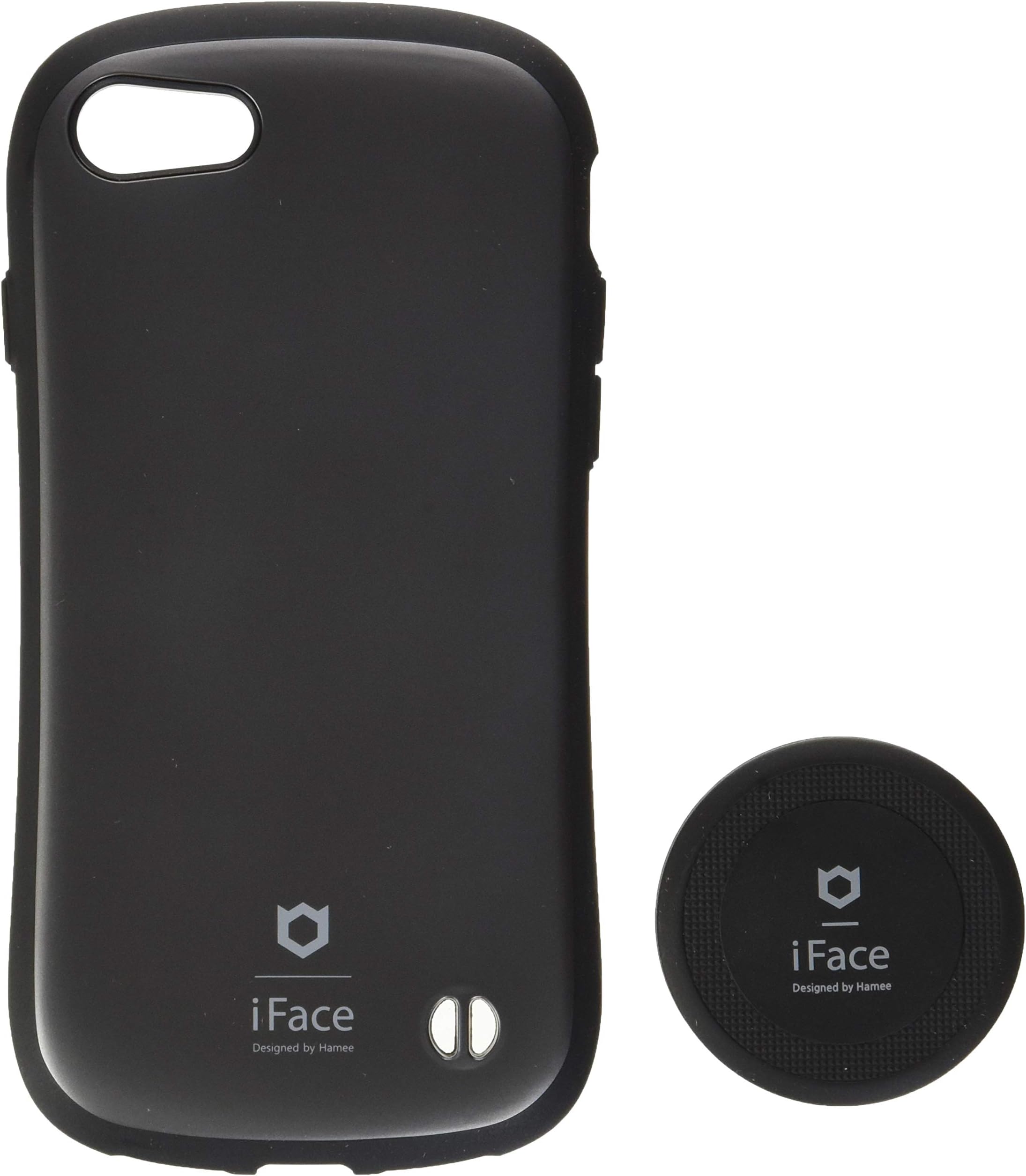 iFace Duo Case and Magnetic Car Mount Set for iPhone 7 & 8-2 in 1 Rugged Military Grade Protective Case with Car Holder/Kickstand [Gunmetal Gray]