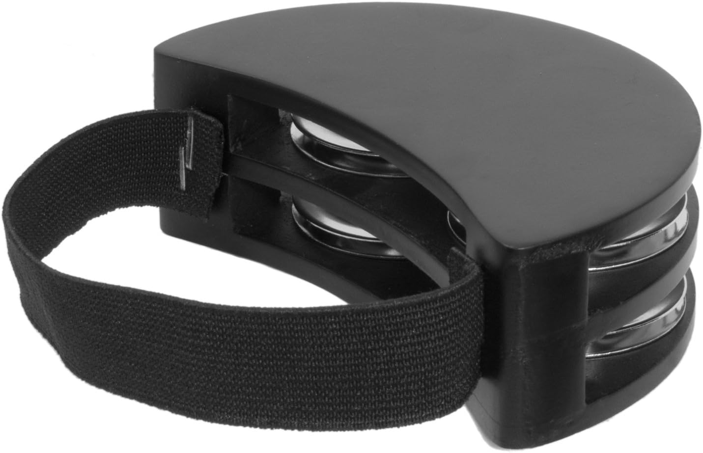 World Rhythm Black Sandalwood Cajon Drum with Adjustable Snare & Foot Tambourine, Dark Brown - Image 5