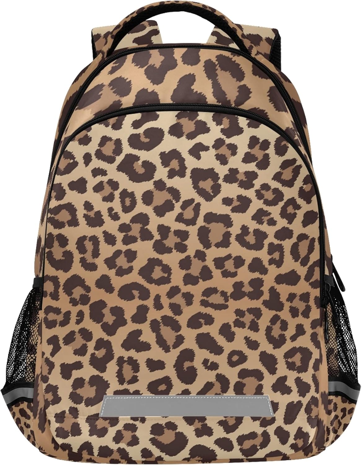 Glaphy Leopard Cheetah Print Backpack Laptop School Book Bag