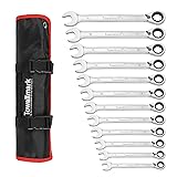Towallmark 12 Pieces Wrench Set, Reversible