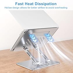 Yshnples Height Adjustable Laptop Stand for Desk