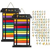 Klizdum Karate Belt Display Rack - Holds Up to 12 Belts, Taekwondo &amp; BJJ Belt Display Holder for Martial Arts, No Assembly Required, Martial Arts Belt Display for Teenagers &amp; Adults
