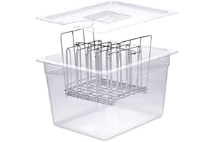 Väeske 12 QT Sous Vide Container Set with Rack (Rack)