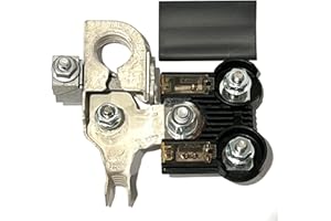 EAPP AL3Z-14526-AA AL3Z14526AA 250 Amp / 125 Amp Battery Fuselink Fuse & BT4Z-14450-AA Positive Terminal Connector for F-150 F150 F-250 Pick up Trucks Alternator Starter (Fuse & Positive Terminal)