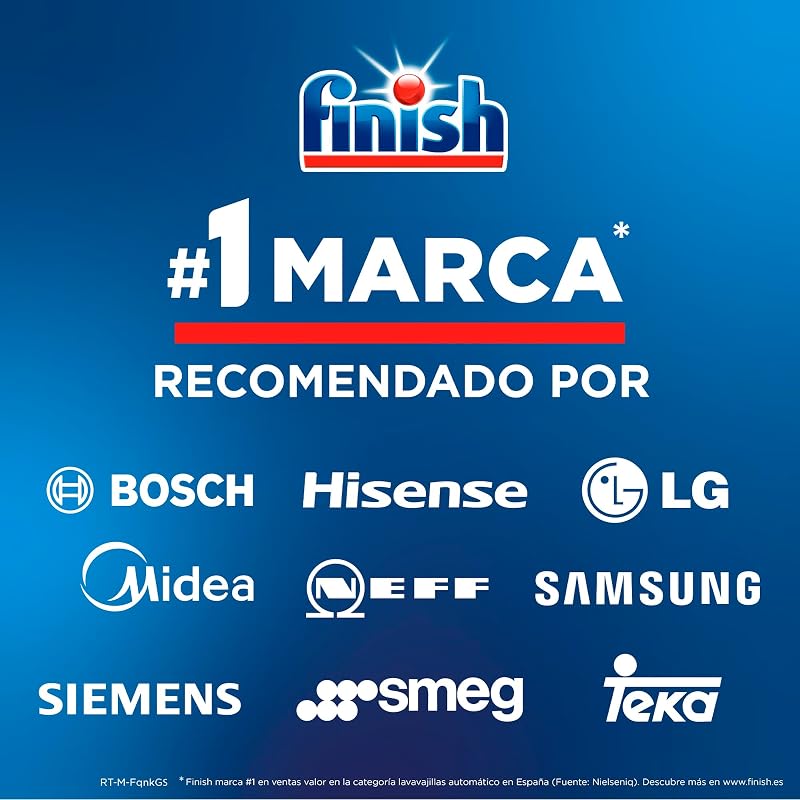 Finish Power All in One, Pastillas para el lavavajillas todo en uno - 104