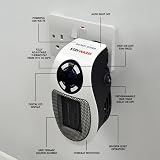 Staywarm 500W Plugin Local Heater F2210WH 15-30C 1-12h Timer 2 Speeds view 4