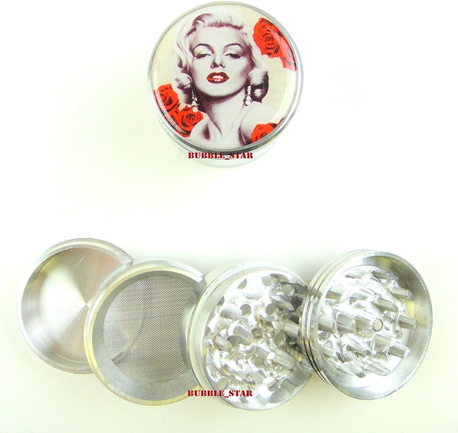 Marilyn Monroe 4 Piece Grinder Herb Spice Tobacco GM2