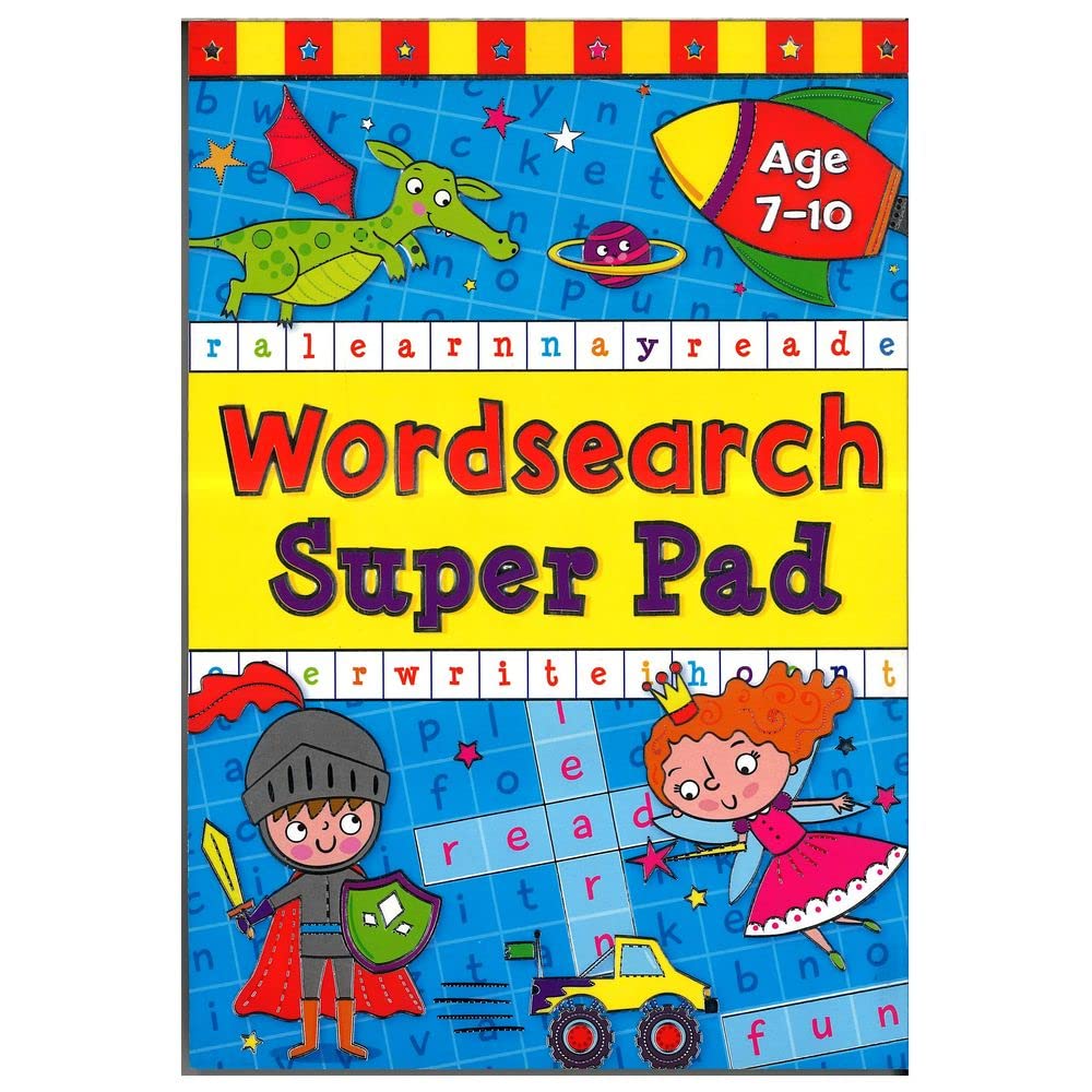 Brown Watson Wordsearch Super Pad, multicolour