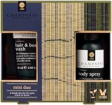 Champneys Unisex Mini Duo Gift Set Whole Body Skin Care Hair Body Wash Spray view 1
