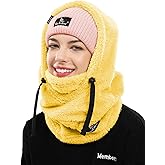 Shy Velvet Balaclava Wind-Resistant Winter Face Mask,Fleece Ski Mask for Men and Women,Warm Face Cover Hat Cap Scarf
