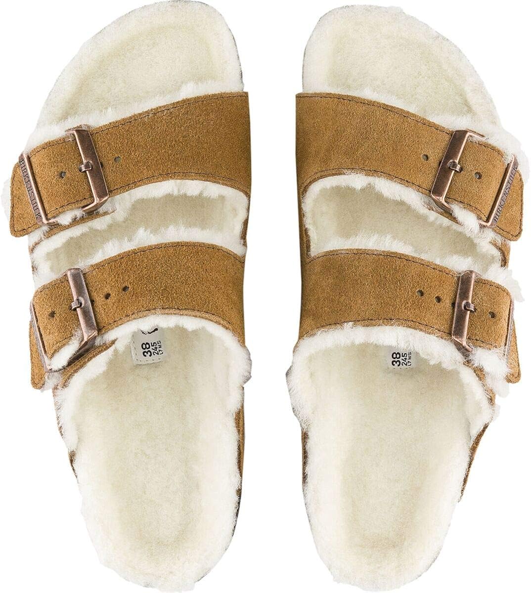  | Birkenstock Women's Arizona Shearling | Slides