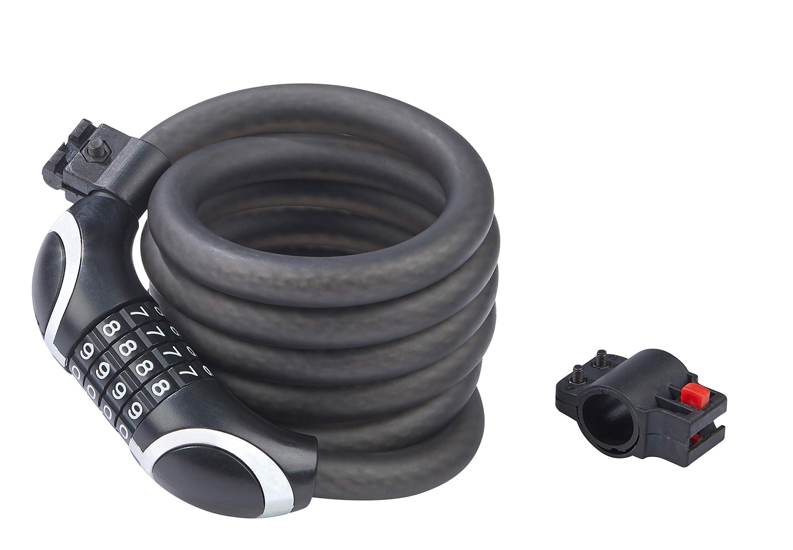 DANSI 44102 Combination Lock with Programmable Code Black