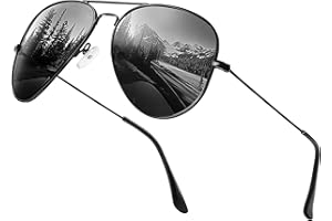 kunchu Classic Aviator Sunglasses for Men Womens Polarized UV400 Protection Driving Sunglasses