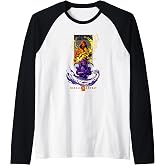 Mortal Kombat 2 Mortal Enemies Scorpion &amp; Noob Saibot Raglan Baseball Tee