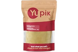 Yupik Fortified Nutritional Yeast 250g, Dairy-Free, Cheesy Taste, Vegan & Vegetarian Friendly, Rich in Fiber, Protein, Iron &