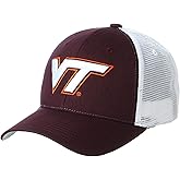 Zephyr Men's Virginia Tech Hokies Adjustable Snapback Hat Big Rig, Virginia Tech Hokies Maroon, Adjustable