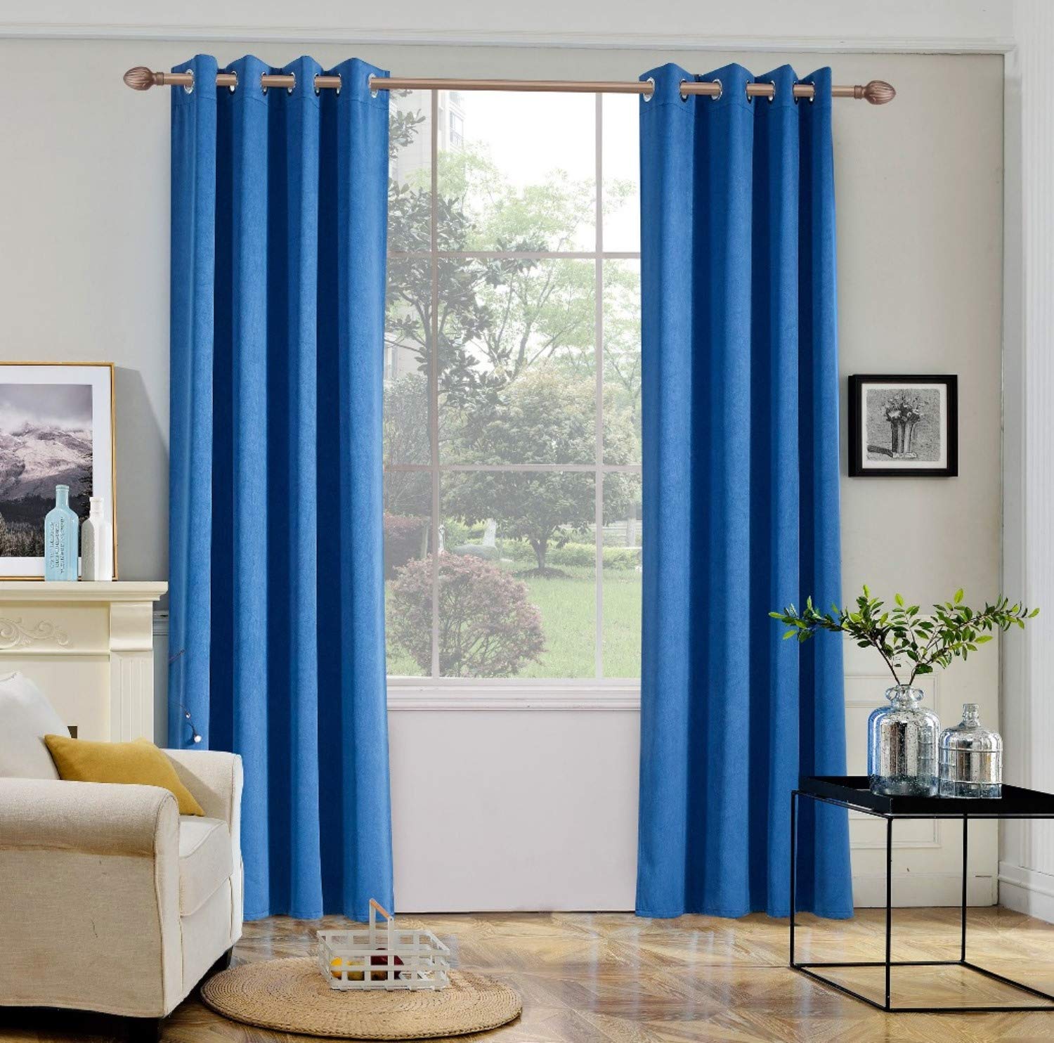 Marvelous Drawstring Blackout Curtains Ivy Curtain Lights