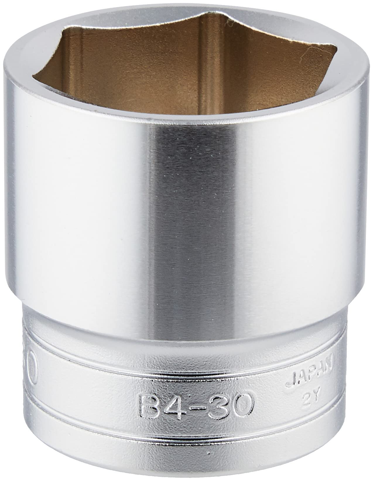 京都機械工具(KTC) ソケット 6角 B430 対辺寸法:30×差込角:12.7×全長:42mm 1個商品画像