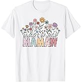 Blessed to Be Called Mamaw Floral Mother's Day T-Shirt