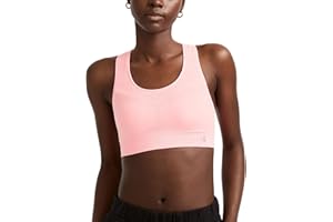 Champion Women's Sports Bra, Infinity Racerback, Moderate Support, Seamless Sports Bra for Women