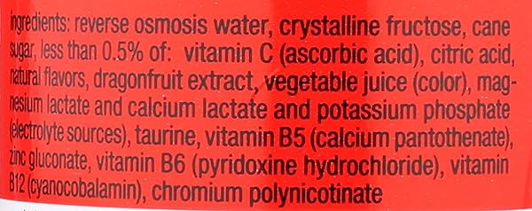 VITAMINWATER POWER-C ELECTROLYTE ENHANCED WATER W/ VITAMINS, DRAGONFRUIT DRINKS, 20 FL OZ, 24 PACK