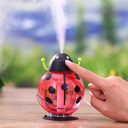 Buyerzone Beatles Shaped Air Freshener Humidifier with LED Night Light for Car Home