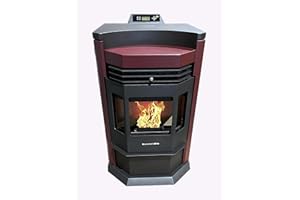 ComfortBilt HP22-N Pellet Stove Burgundy