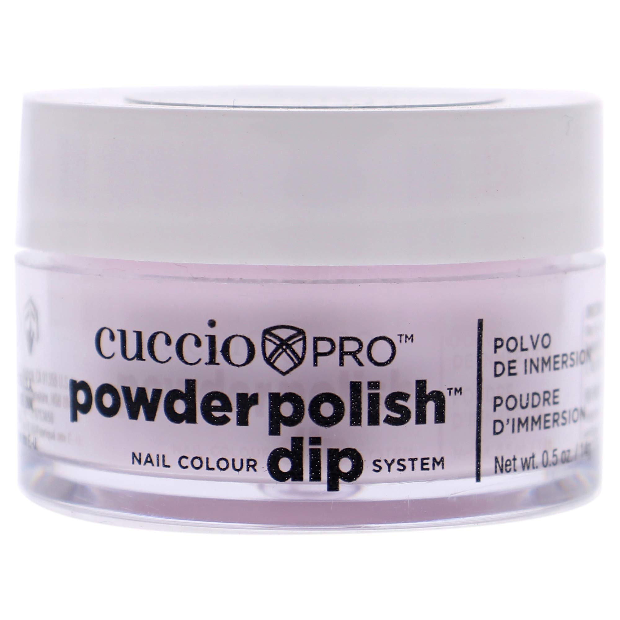 Cuccio - Pro Powder Polish Nail Colour Dip System -Bubble Bath Pink - for Women - Nail Powder - 0.5 oz
