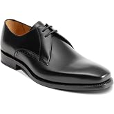 BARKER Oscar Men's Handmade Premium Leather Oxford Dress Shoes - Goodyear Welted Formal Business Shoes for Men, Classic Closed Lace Oxford, Luxury English Craftsmanship, Wedding Office Footwear