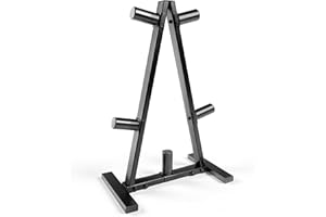 CAP Barbell A Frame Olympic Plate Rack, Dark Gray