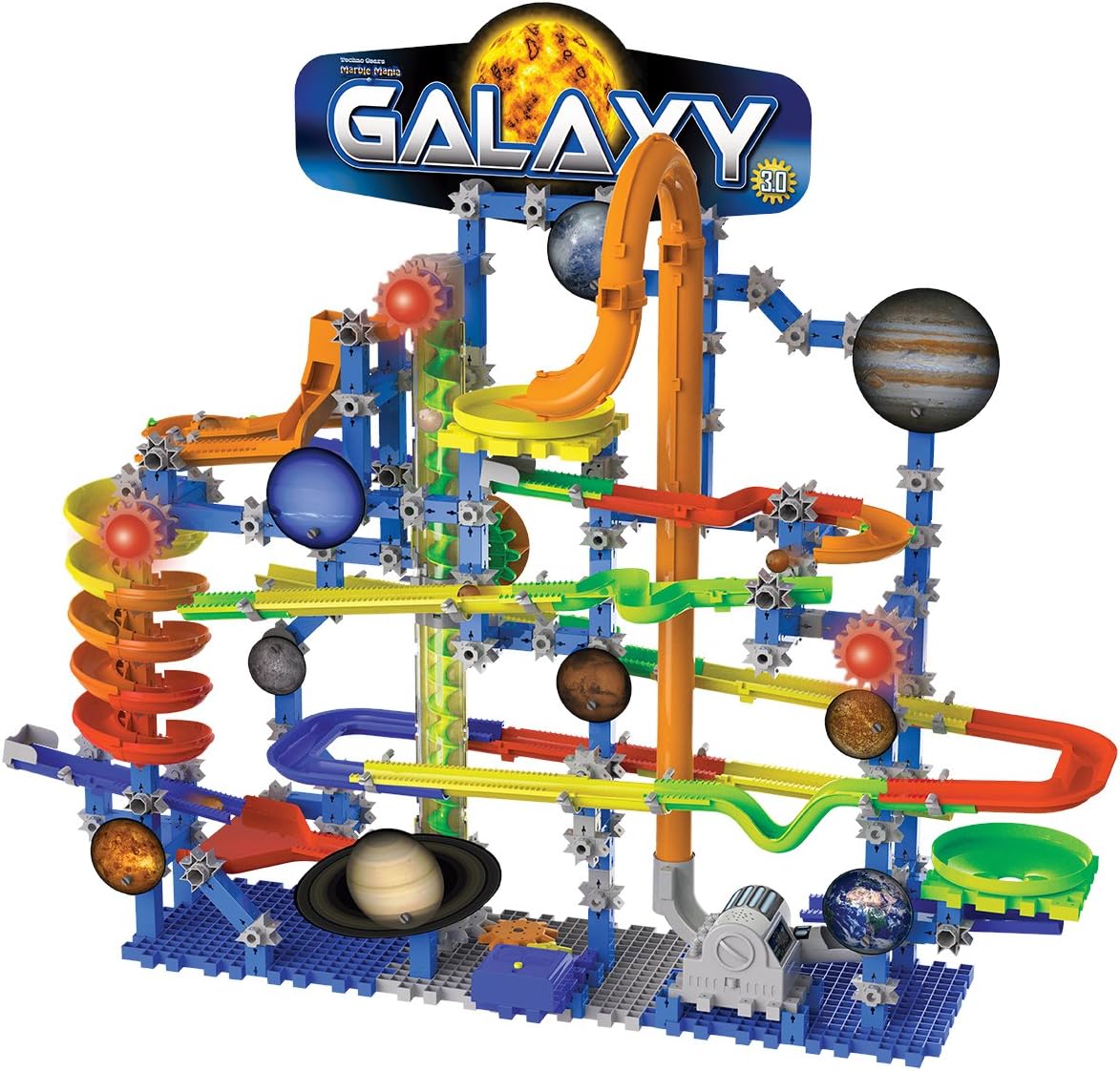 Amazon Techno Gears Marble Mania Galaxy 3.0 ( 400 + pcs ) ブロック おもちゃ