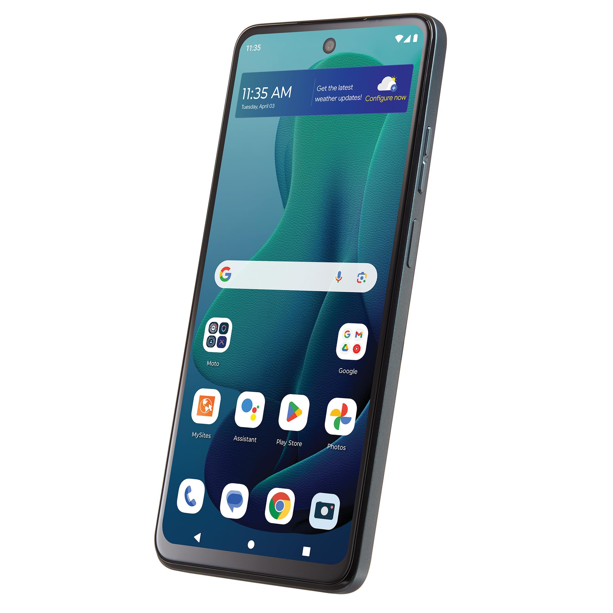 TracFone Motorola Moto g 5G (2024) [Activation Promotion] Locked Prepaid Smartphone, 128GB, Gray - Includes $20 Unlimited Talk, Text, & 4GB Data 30-Day Plan