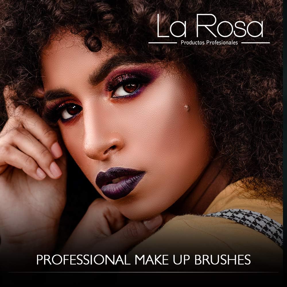 La Rosa Professional Wooden Double Eye Shadow Brush - Image 4