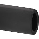 PATIKIL 3-1/2"(89mm) ID x 6.6Ft Pipe Insulation Foam Tubes, Pipe Cover Wrap Roll Bar Padding Tubing for Handle Grip HVAC Outdoor Air Conditioner Units, Black