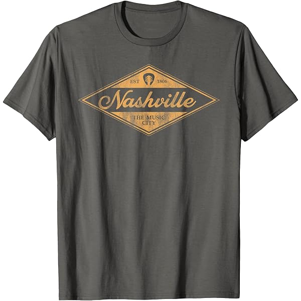 Vintage Nashville Country Music T-Shirt - Banjo Player Retro Design, Unisex Soft Cotton Tee
