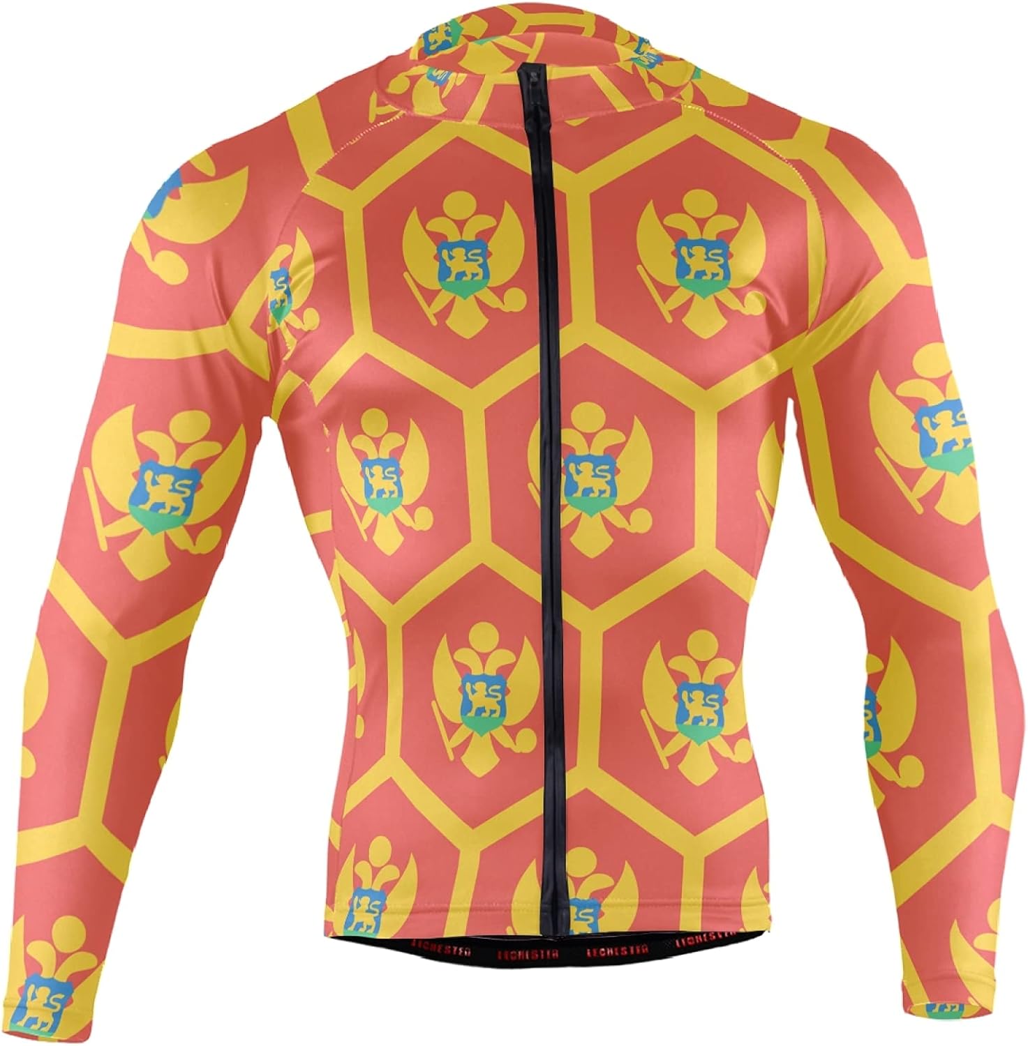 Sponeed Maillot de Cyclisme Homme Manches Courtes Hauts de Vélo Fermeture Éclair Complète Séchage Rapide Chemises de Cyclisme Réfléchissantes TTG